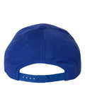 Yupoong 6789M Premium Curved Bill Snapback Cap - Royal - back
