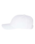 Yupoong 6789M Premium Curved Bill Snapback Cap - White - side