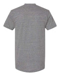 Bayside 5710 Unisex USA-Made Triblend T-Shirt - Tri Athletic Grey - back