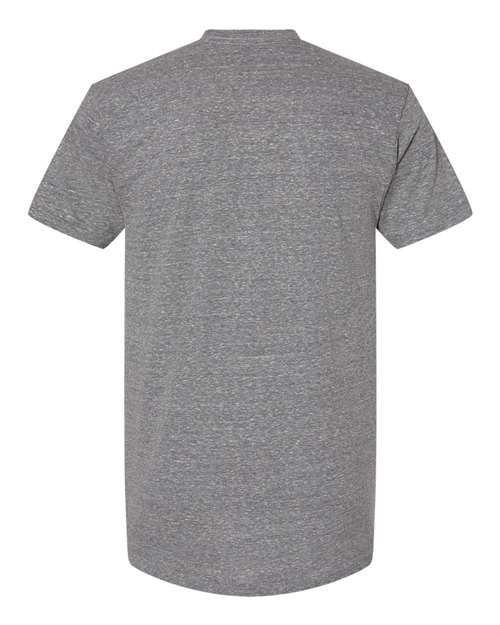 Bayside 5710 Unisex USA-Made Triblend T-Shirt - Tri Athletic Grey - back