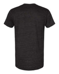 Bayside 5710 Unisex USA-Made Triblend T-Shirt - Tri Charcoal - back