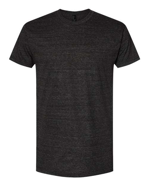 Bayside 5710 Unisex USA-Made Triblend T-Shirt - Tri Charcoal - front