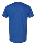 Bayside 5710 Unisex USA-Made Triblend T-Shirt - Tri Royal Blue - back