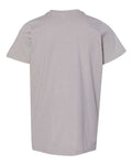 LAT 6101 Youth Fine Jersey Tee - Titanium - back