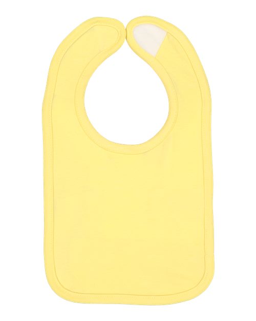 Rabbit Skins 1005 Infant Premium Jersey Bib - Butter - front