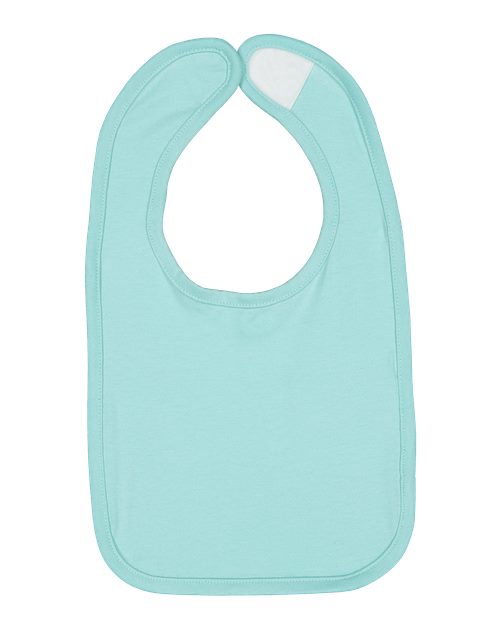 Rabbit Skins 1005 Infant Premium Jersey Bib - Chill - front