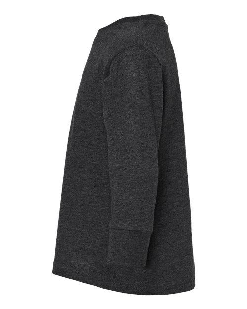 Rabbit Skins 3302 Toddler Fine Jersey Long Sleeve Tee - Vintage Smoke - side