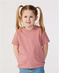 Rabbit Skins 3321 Toddler Fine Jersey Tee - Mauvelous - model front
