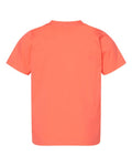 Rabbit Skins 3321 Toddler Fine Jersey Tee - Papaya - back