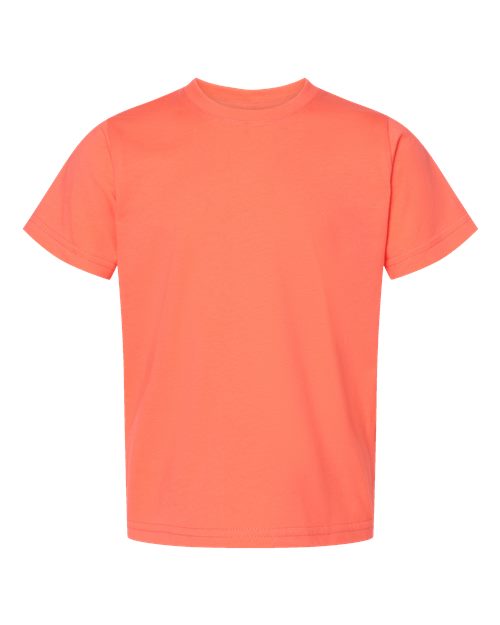 Rabbit Skins 3321 Toddler Fine Jersey Tee - Papaya - front