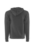 Next Level 9602 Unisex Santa Barbara Full-Zip Hoodie Sweatshirt - Heavy Metal - back