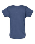 Rabbit Skins 4400 Infant Baby Rib Bodysuit - Indigo - back