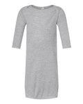 Rabbit Skins 4406 Infant Baby Rib Layette - Heather - front