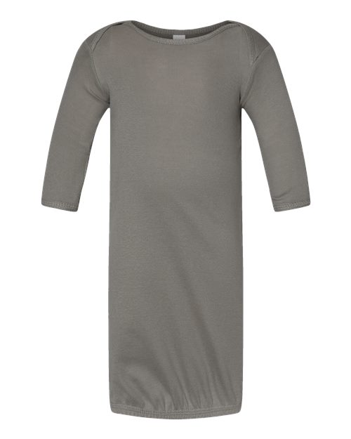 Rabbit Skins 4406 Infant Baby Rib Layette - Titanium - front