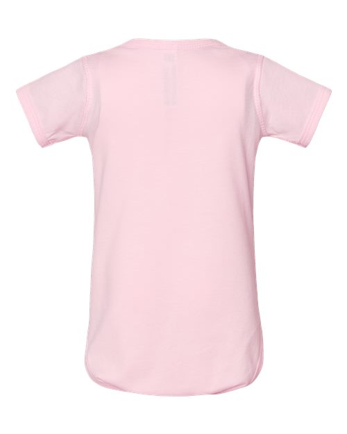 Rabbit Skins 4424 Infant Fine Jersey Bodysuit - Ballerina - back