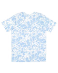 LAT 6901 Unisex Fine Jersey Tee - Sky Tie Dye - back