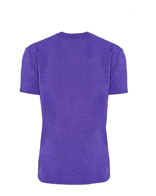 Next Level 4210 Unisex Eco Performance T-Shirt - Heather Sapphire - back