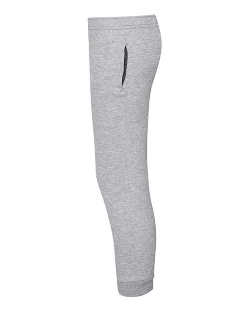Jerzees 975YR Youth NuBlend Joggers - Athletic Heather - side
