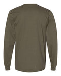American Apparel 2007 Unisex Fine Jersey Long Sleeve Tee - Lieutenant - back