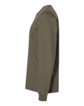 American Apparel 2007 Unisex Fine Jersey Long Sleeve Tee - Lieutenant - side