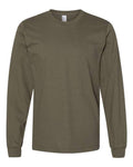American Apparel 2007 Unisex Fine Jersey Long Sleeve Tee - Lieutenant - front
