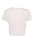 BELLA + CANVAS 8882 Women’s Flowy Crop Tee - Heather Dust - back