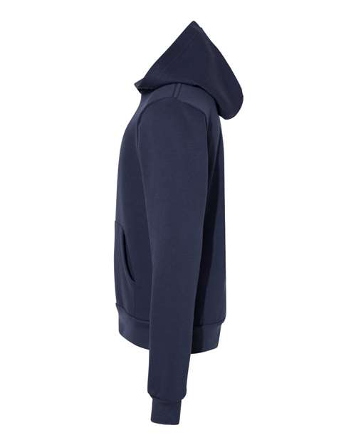 BELLA + CANVAS 3719Y Youth Sponge Fleece Hoodie Sweatshirt - Navy - side