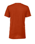 Bella+Canvas 3413 Unisex Triblend Short Sleeve Tee - Brick Triblend - back