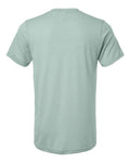 Bella+Canvas 3413 Unisex Triblend Short Sleeve Tee - Dusty Blue Triblend - back