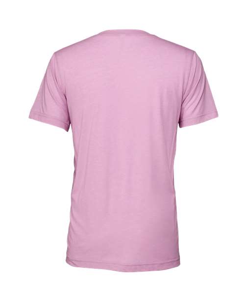 Bella+Canvas 3413 Unisex Triblend Short Sleeve Tee - Lilac Triblend - back