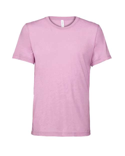 Bella+Canvas 3413 Unisex Triblend Short Sleeve Tee - Lilac Triblend - flat front