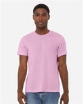 Bella+Canvas 3413 Unisex Triblend Short Sleeve Tee - Lilac Triblend - model front