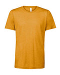 Bella+Canvas 3413 Unisex Triblend Short Sleeve Tee - Mustard Triblend - flat front