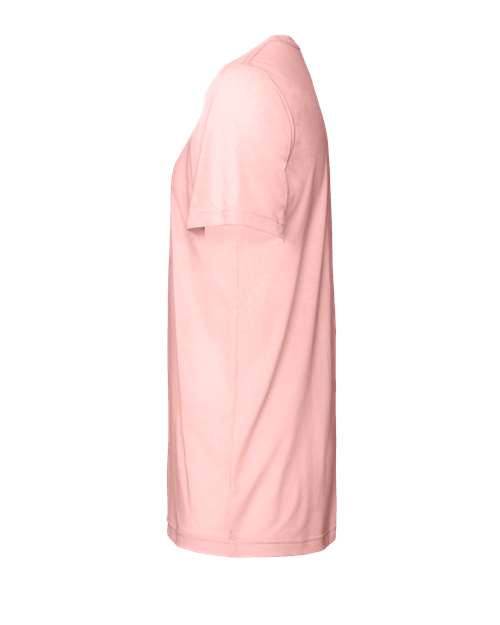 Bella+Canvas 3413 Unisex Triblend Short Sleeve Tee - Pink Triblend - side