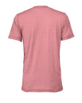 Bella+Canvas 3413 Unisex Triblend Short Sleeve Tee - Orchid Triblend - back