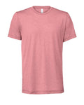 Bella+Canvas 3413 Unisex Triblend Short Sleeve Tee - Orchid Triblend - flat front