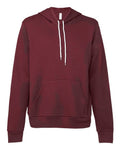Bella+Canvas 3719 Unisex Sponge Fleece Pullover Hoodie - Maroon - front