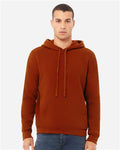BELLA + CANVAS 3729 Unisex Sponge Fleece Drop Shoulder Hoodie Sweatshirt - Brick - model front