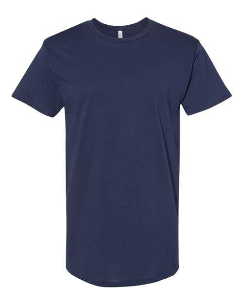 BELLA + CANVAS 3006 Men's Long Body Urban Tee - Navy - front