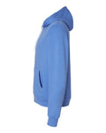 Bella + Canvas 3739 Sponge Fleece Full-Zip Hoodie Sweatshirt - Heather Columbia Blue - side