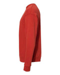 Bella + Canvas 3945 Sponge Fleece Drop Shoulder Crewneck Sweatshirt - Brick - side