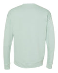 Bella + Canvas 3945 Sponge Fleece Drop Shoulder Crewneck Sweatshirt - Dusty Blue - back