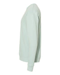 Bella + Canvas 3945 Sponge Fleece Drop Shoulder Crewneck Sweatshirt - Dusty Blue - side