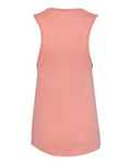 BELLA + CANVAS 6003 Women's Jersey Muscle Tank - Heather Sunset - back
