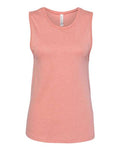 BELLA + CANVAS 6003 Women's Jersey Muscle Tank - Heather Sunset - front