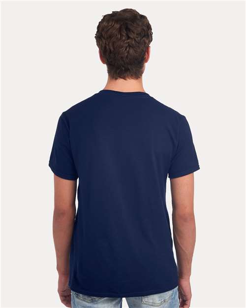 Jerzees 560MR Premium Blend Ring-Spun T-Shirt - J. Navy - model back