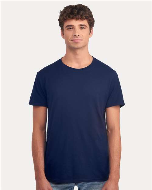 Jerzees 560MR Premium Blend Ring-Spun T-Shirt - J. Navy - model front