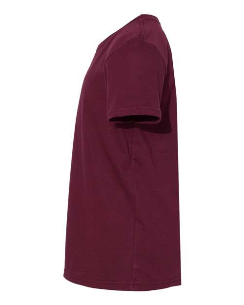 Bella + Canvas 3001Y Youth Jersey Tee - Maroon - side