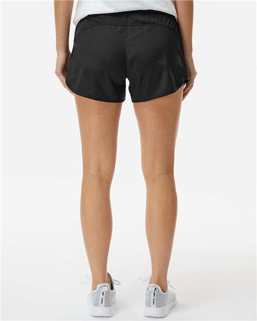Augusta Sportswear 2430 Women's Wayfarer Shorts - Black - model back