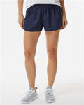 Augusta Sportswear 2430 Women's Wayfarer Shorts - Navy - model front